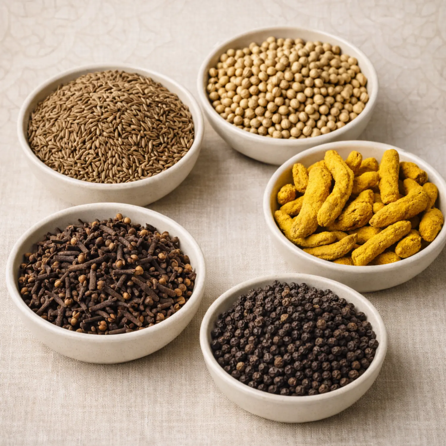 Export Grade Spices Studio Shot